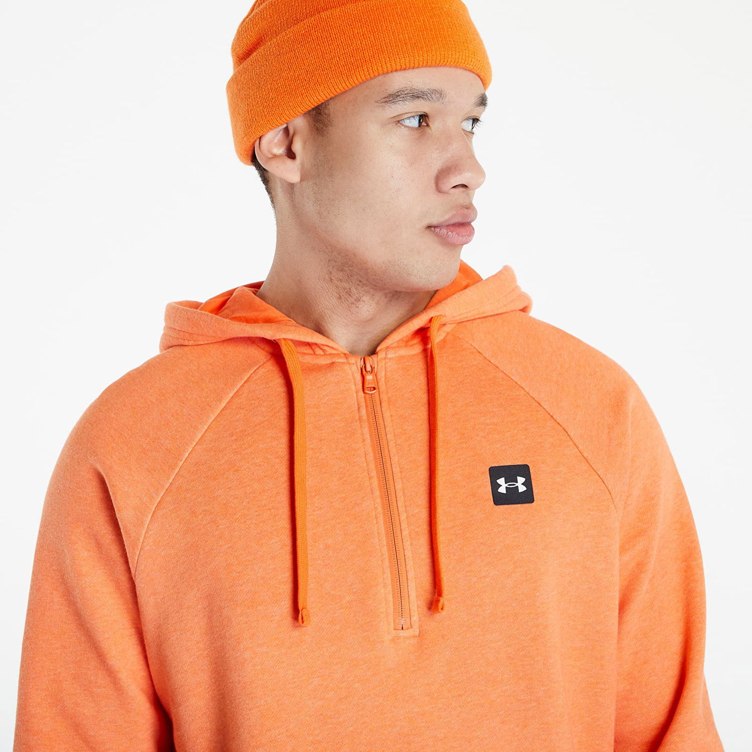 Суитчър Under Armour Rival Fleece ½ Zip Hoodie Оранжево
 | 1373371-829, 1
