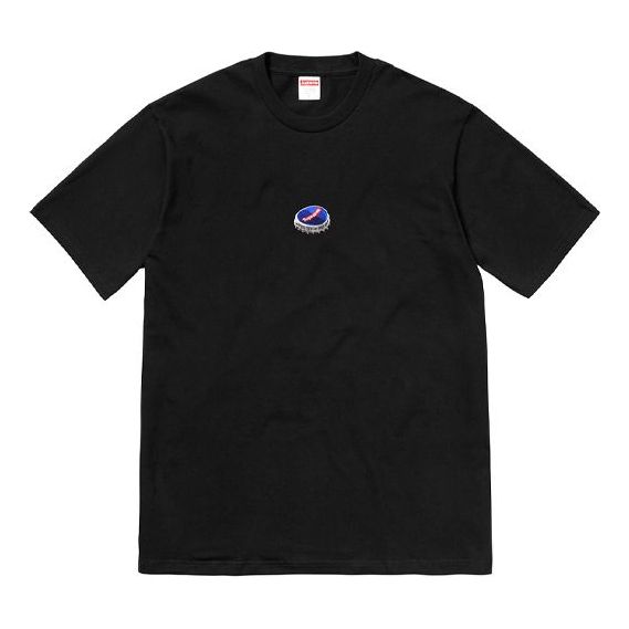Тениска Supreme Bottle Cap Graphic T-Shirt Черно | SUP-FW18-034