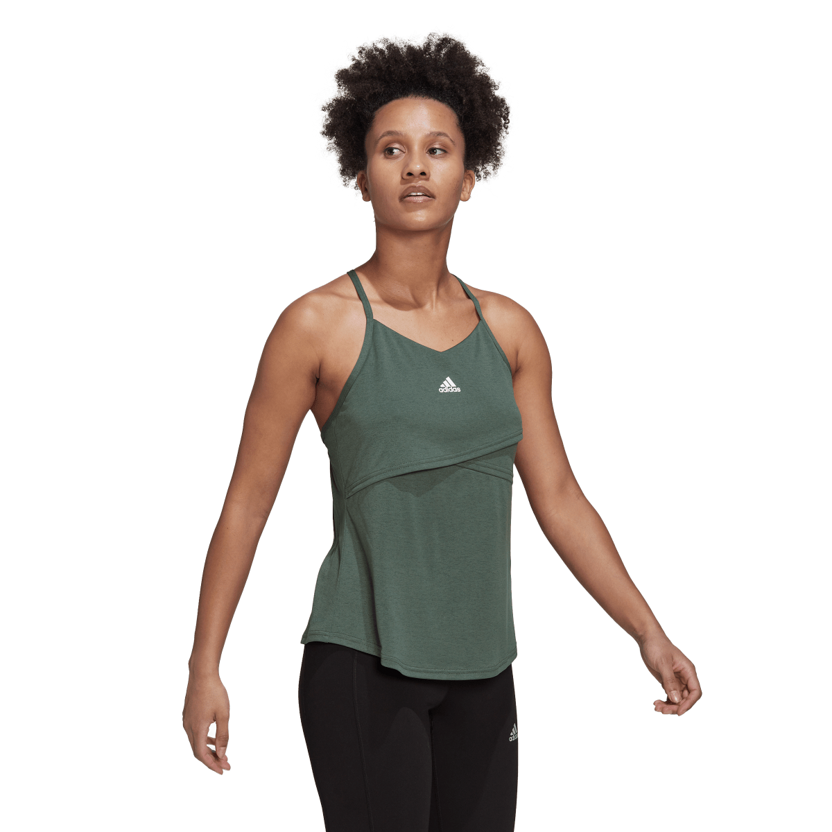 Потник adidas Originals Studio XBack Tank Top Зелено | HD8939, 0