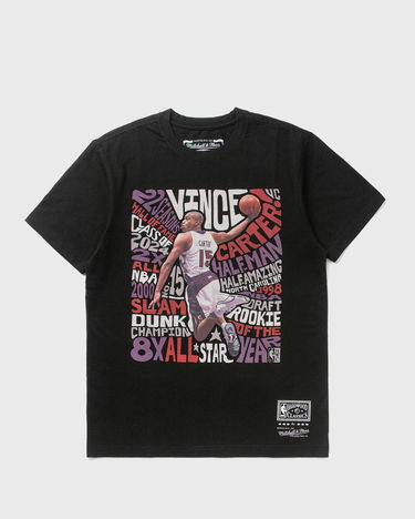 Тениска Mitchell & Ness Toronto Raptors Vince Carter Abstract Graphic T-Shirt Черно | SS12544-TRABLCKVC, 0