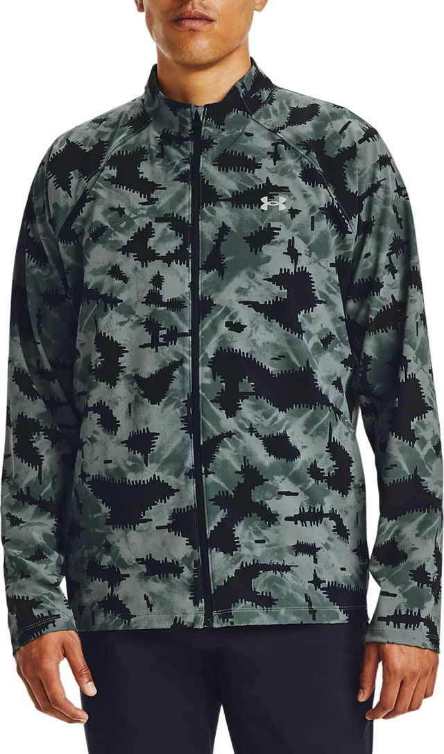 Launch 3.0 STORM Abstract Print Full-Zip Jacket