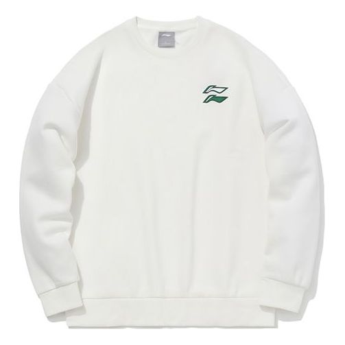 Пуловер Li-Ning Li-Ning Round Neck Long Sleeves Pullover Бяло | AWDQB71-1, 0