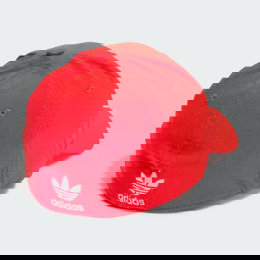 Шапка с козирка adidas Originals Adicolor Classic Trefoil Stonewashed Baseball Червено | IS4631, 2