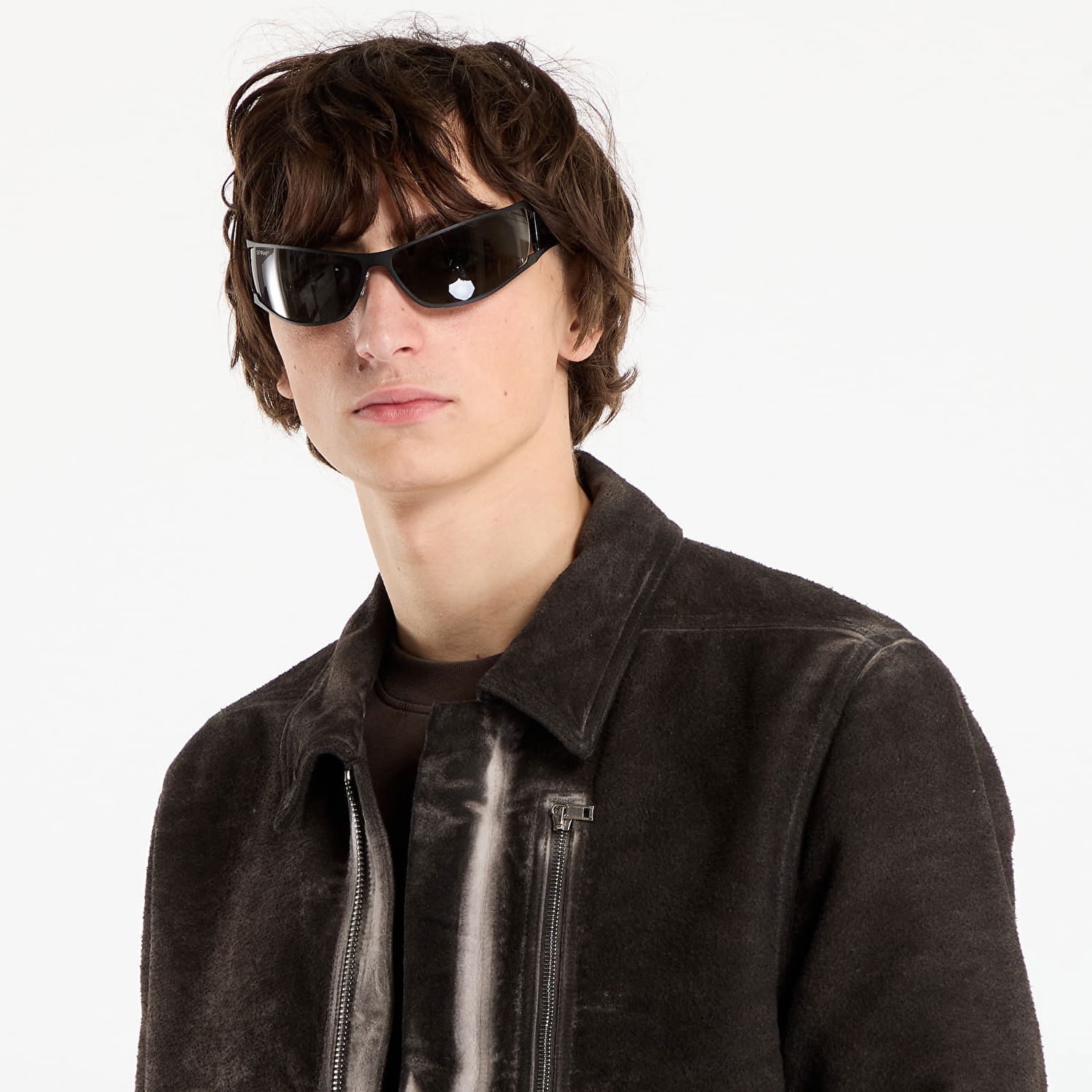 Яке Rick Owens Rick Owens DRKSHDW Concealed Zipfront Jacket Кафяво | DU02E7775 BMO 78, 1