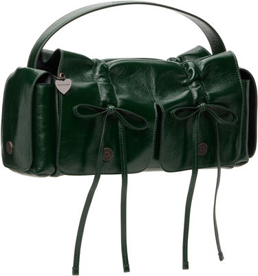 Дамска чанта Acne Studios Acne Studios Multipocket Leather Shoulder Bag Черно | A10432-, 3
