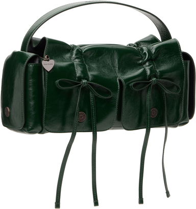 Acne Studios Multipocket Leather Shoulder Bag, 3