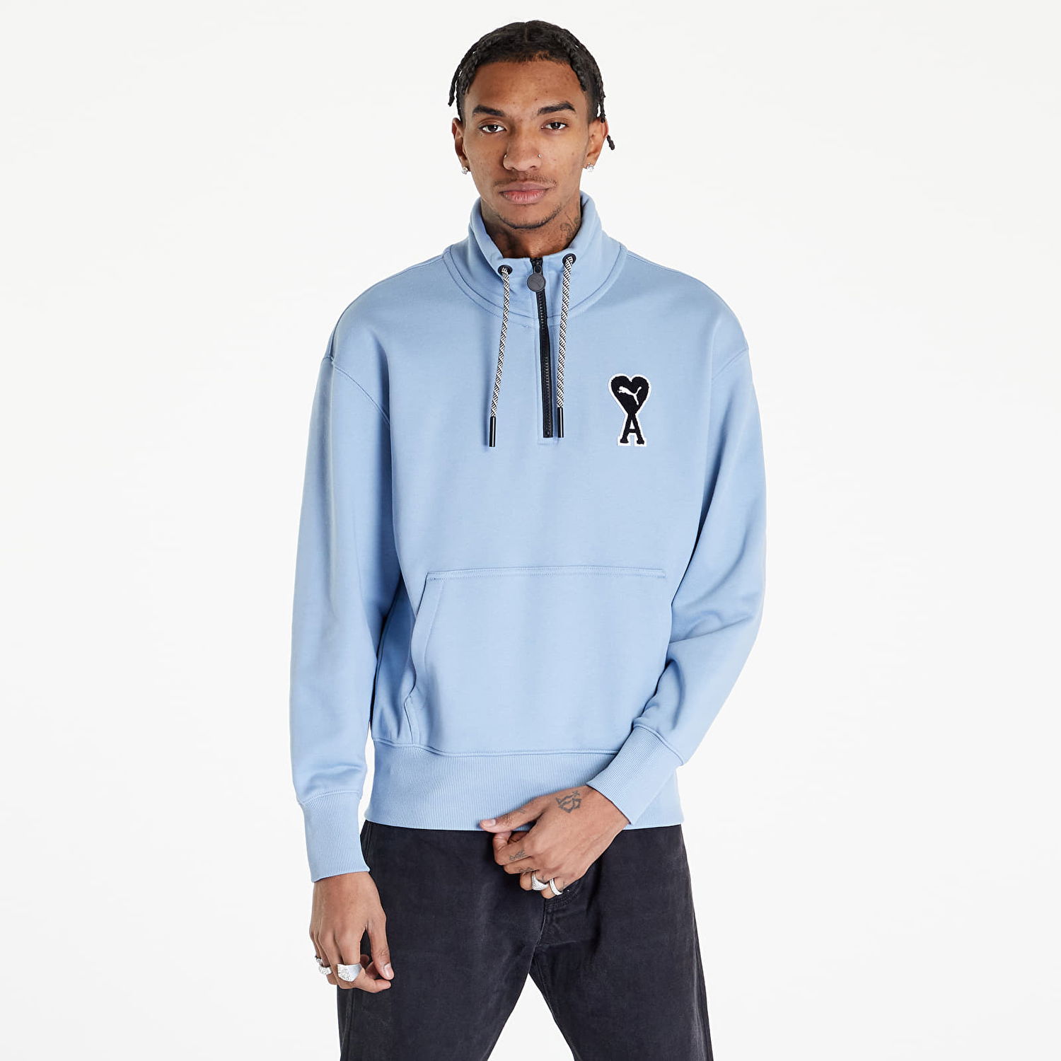 Суитчър Puma Sweatshirt x AMI Синьо | 53599373, 0