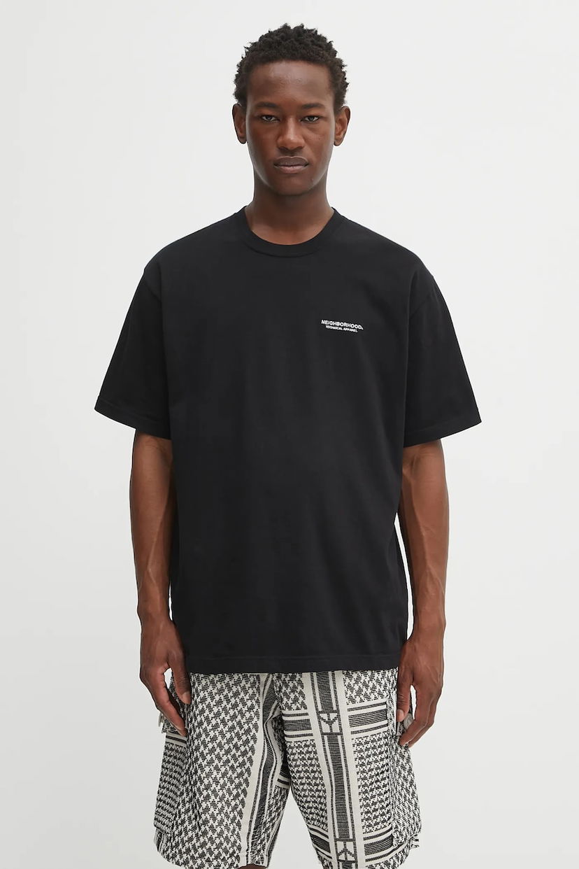 Тениска Neighborhood NEIGHBORHOOD NH. TEE SS-9 T-Shirt Черно | 251PCNH.ST09