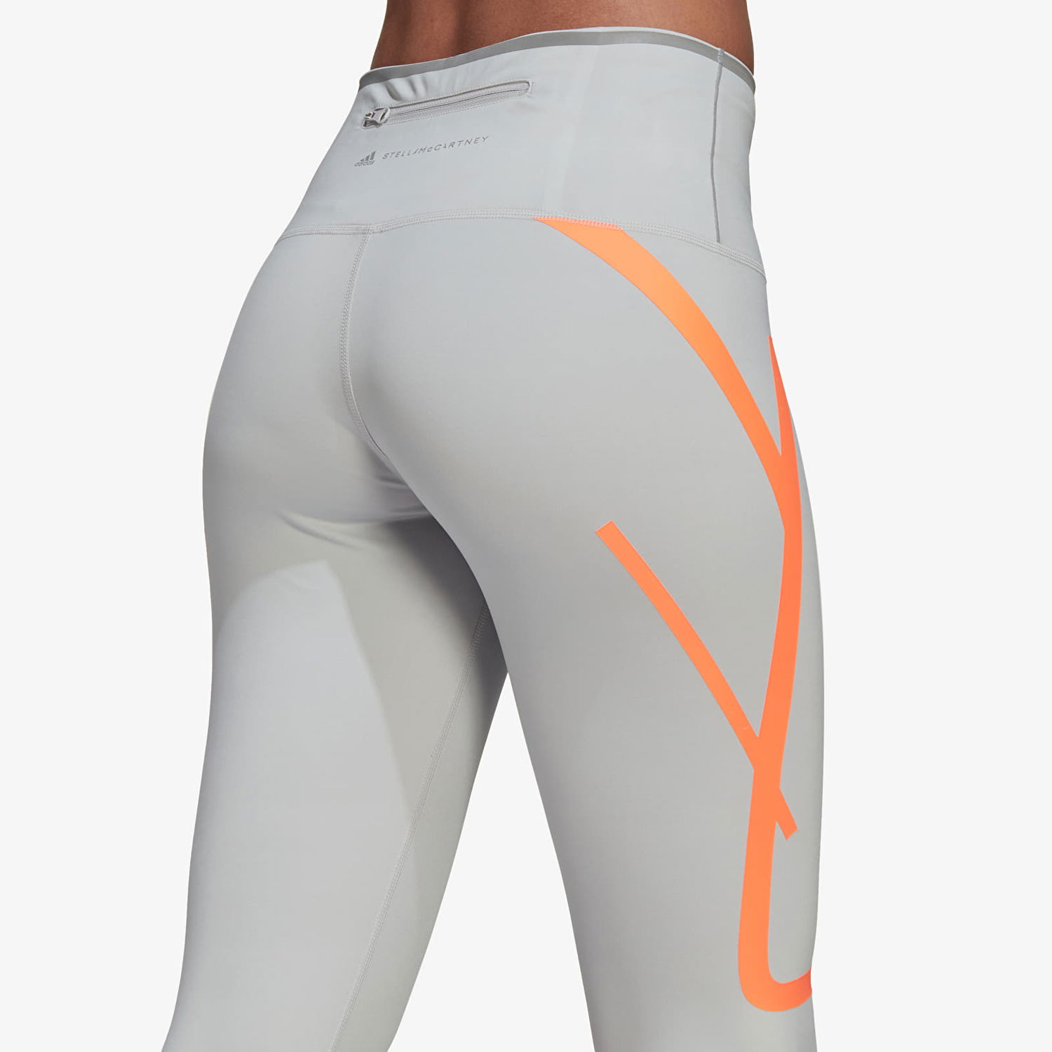 Клинове adidas Performance Stella McCartney x True Pace Tight Сиво | HD9116, 1