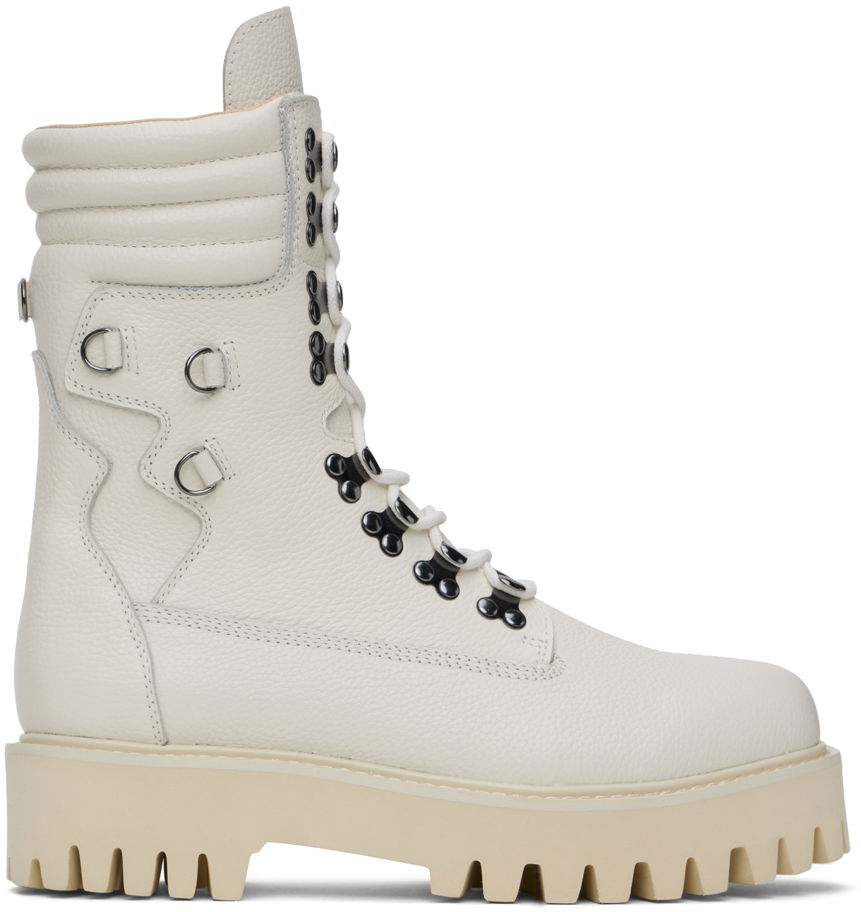 Облекло Who Decides War Who Decides War Field Boots Бяло | 1141280018SS24, 0