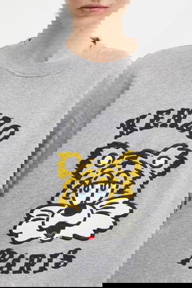 Суитчър KENZO Kenzo x Verdy Printed Cotton Sweatshirt Сиво | FF58SW2394MF.94, 7
