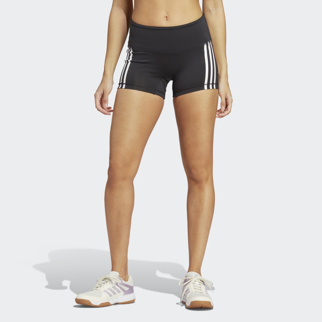 Къси панталони adidas Originals 3-Stripes Short Leggings Черно | HZ0200, 1