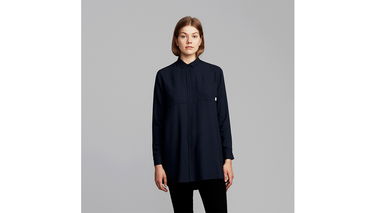 Риза Makia Nominal Shirt Тъмно синьо | W60009_661, 3