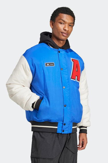 Яке бомбър adidas Originals adidas x Moon Boot Varsity Jacket Синьо | IY8048, 6