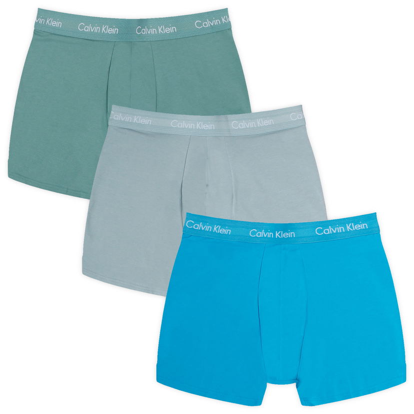 Боксерки CALVIN KLEIN Boxer Brief - 3 Pack Синьо | 000NB1770AN23