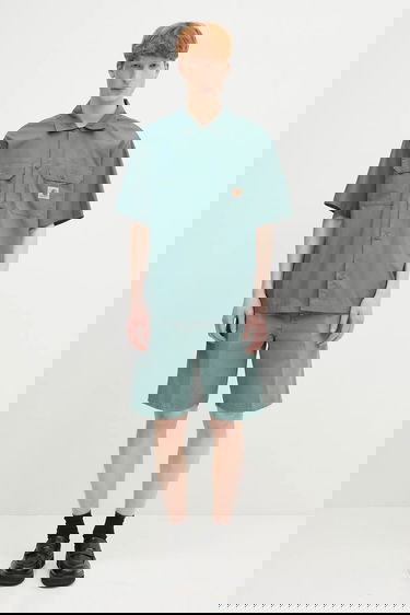 Риза Carhartt WIP S/S Craft Shirt Relaxed Fit Classic Collar Зелено | I035232.2M2XX, 4