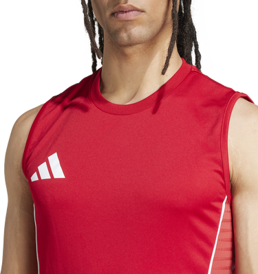 Фланелка adidas Originals Adidas Tiro 25C Sleeveless Jersey Червено | ji6490, 5