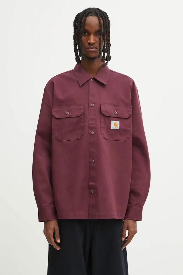 L/S Craft Relaxed Fit Shirt with Classic Collar and Chest Pockets