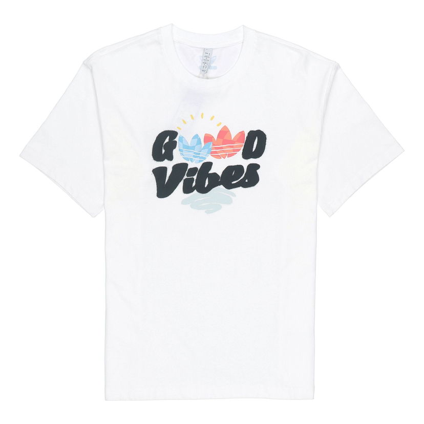 Тениска adidas Originals Originals Y2K Short Sleeve Graphic T-Shirt Бяло | HM7998