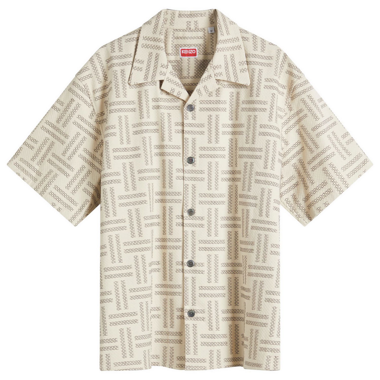 Риза KENZO Kenzo Woven Hawaiian Shirt Бежово | FF55CH1109JF-10, 0