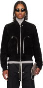 Rick Owens Concordians Bauhaus Suede Flight Jacket