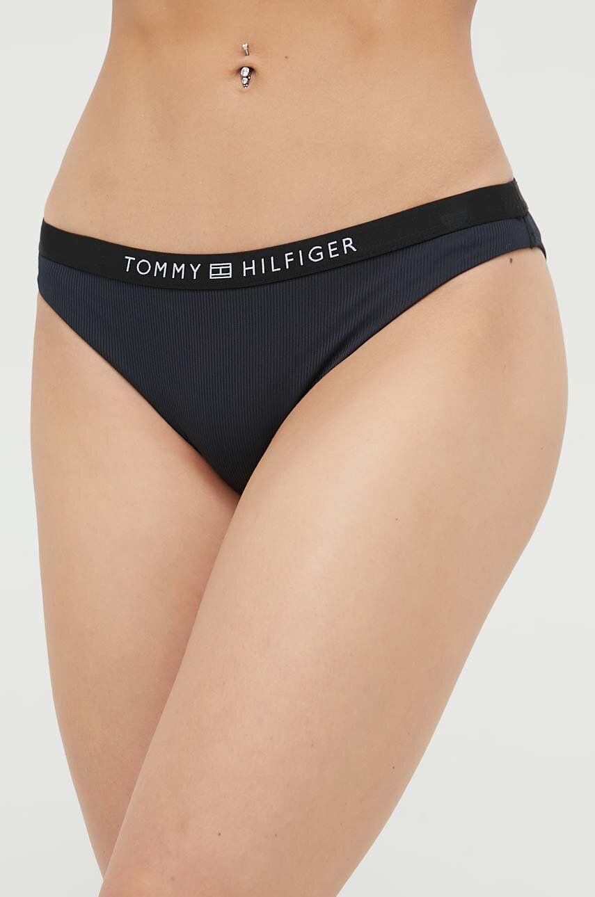 Бански Tommy Hilfiger Swim Panties Черно | UW0UW04369.PPYX, 0