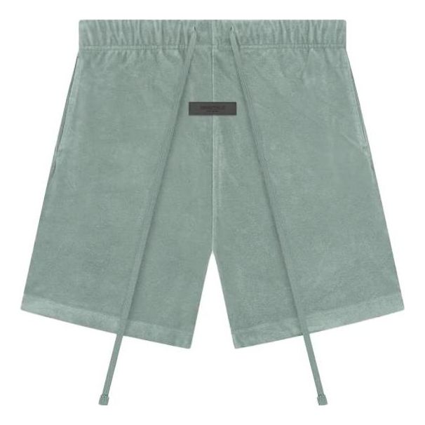 Къси панталони Fear of God Essentials Sweatshorts Зелено | 160BT222001F