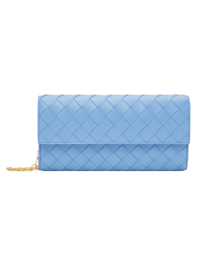 Портфейл Bottega Veneta Chain Wallet Синьо | 741892 VCPP3