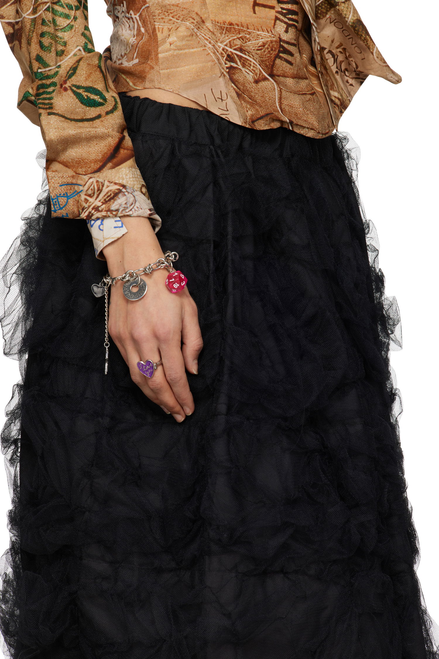 Пръстен Chopova Lowena Chopova Lowena Lovers Heart Ring Лилаво | 6551, 1