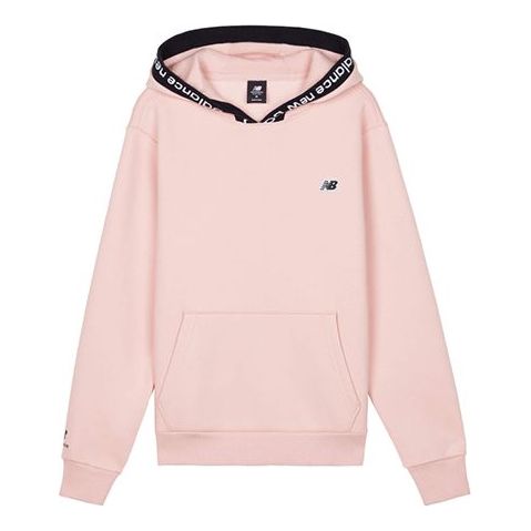 Суитчър New Balance Essentials Hoodie Розово | AMT03340-PSN