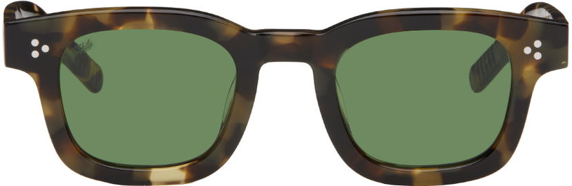 Слънчеви очила AKILA Tortoiseshell Square Sunglasses Зелено | 2222 15 32