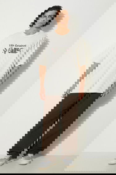 Тениска Vans Premium Classics LX Clash Graphic T-Shirt Бежово | VN000HQ73KS1, 1