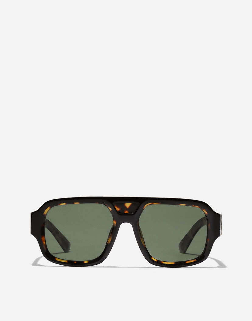 Слънчеви очила Dolce & Gabbana Lusso Sartoriale Pilot Style Sunglasses Кафяво | VG4516VP49A9V000