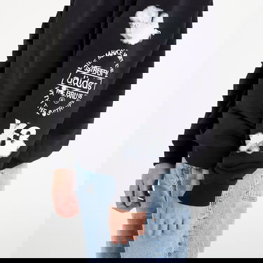 Суитчър Y-3 Y-3 Graphic Crew Sweatshirt Черно | JX4749, 3