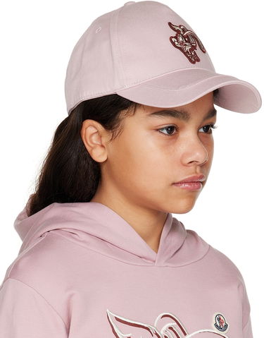 Шапка с козирка Moncler Moncler Enfant Embroidered Baseball Cap Тъмно синьо | 954 3B00012 0U082, 3