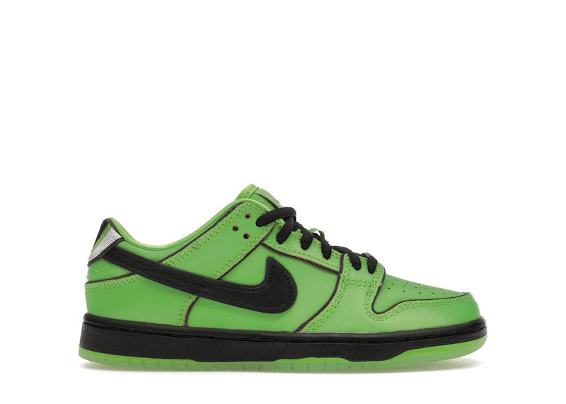 Кецове и обувки Nike SB SB Dunk Low The Powerpuff Girls Buttercup (PS) Зелено | FZ8832-300, 0