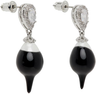 Обеци Ottolinger Ottolinger Pearl Drop Earrings Черно | 2501010, 1