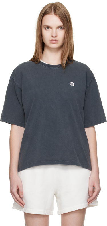 Тениска Anine Bing Anine Bing Rudy Empowerment T-Shirt Сиво | A-08-11068-WBL1, 0