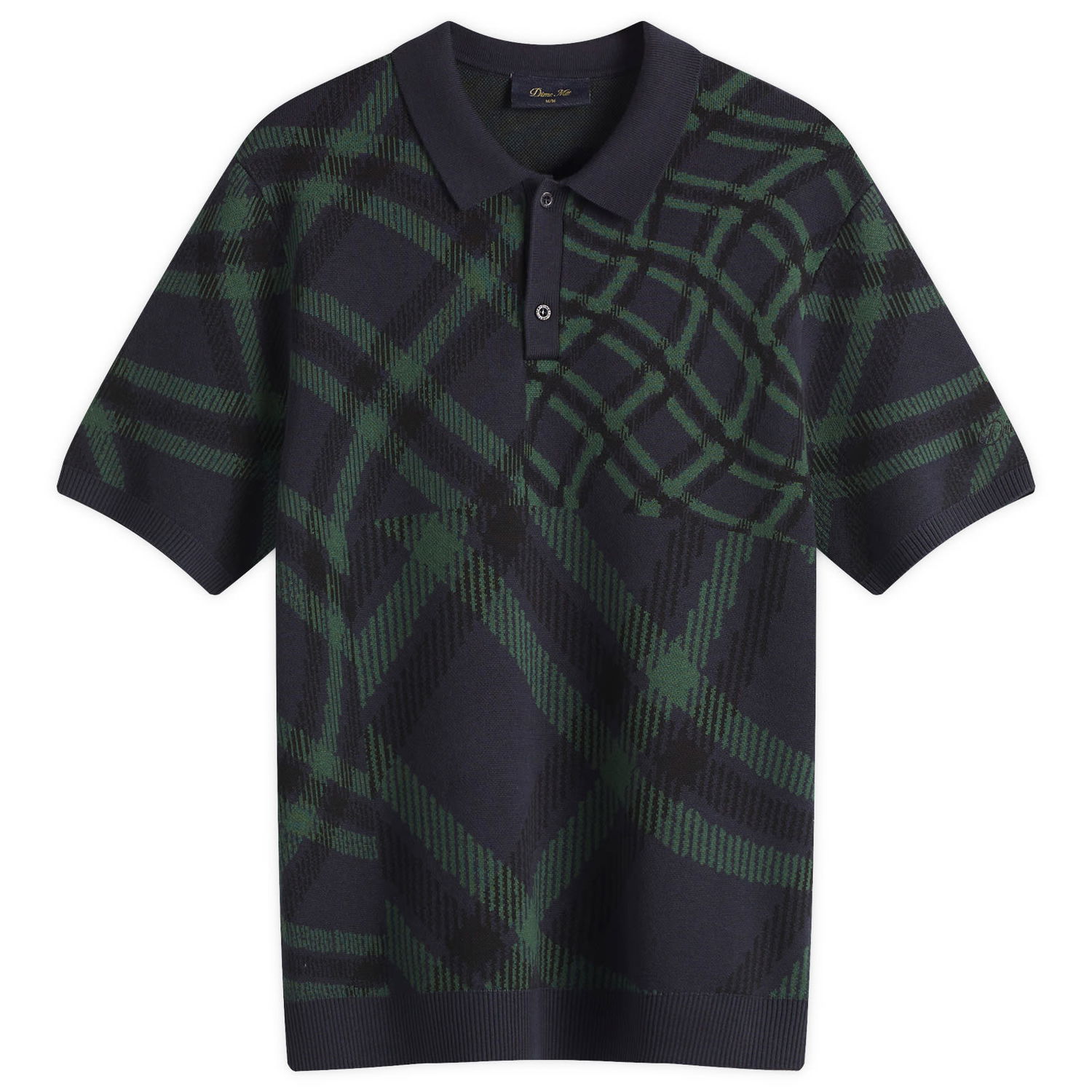 Поло тениска Dime Dime Antique Knit Polo Тъмно синьо | DIMESP258NVY, 0