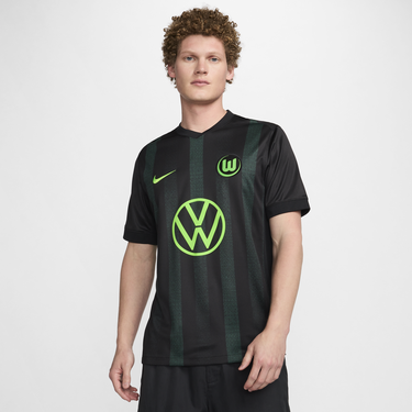 Фланелка Nike Dri-FIT VfL Wolfsburg Stadium 2024/25 Away Kit Черно | FZ2820-010, 4