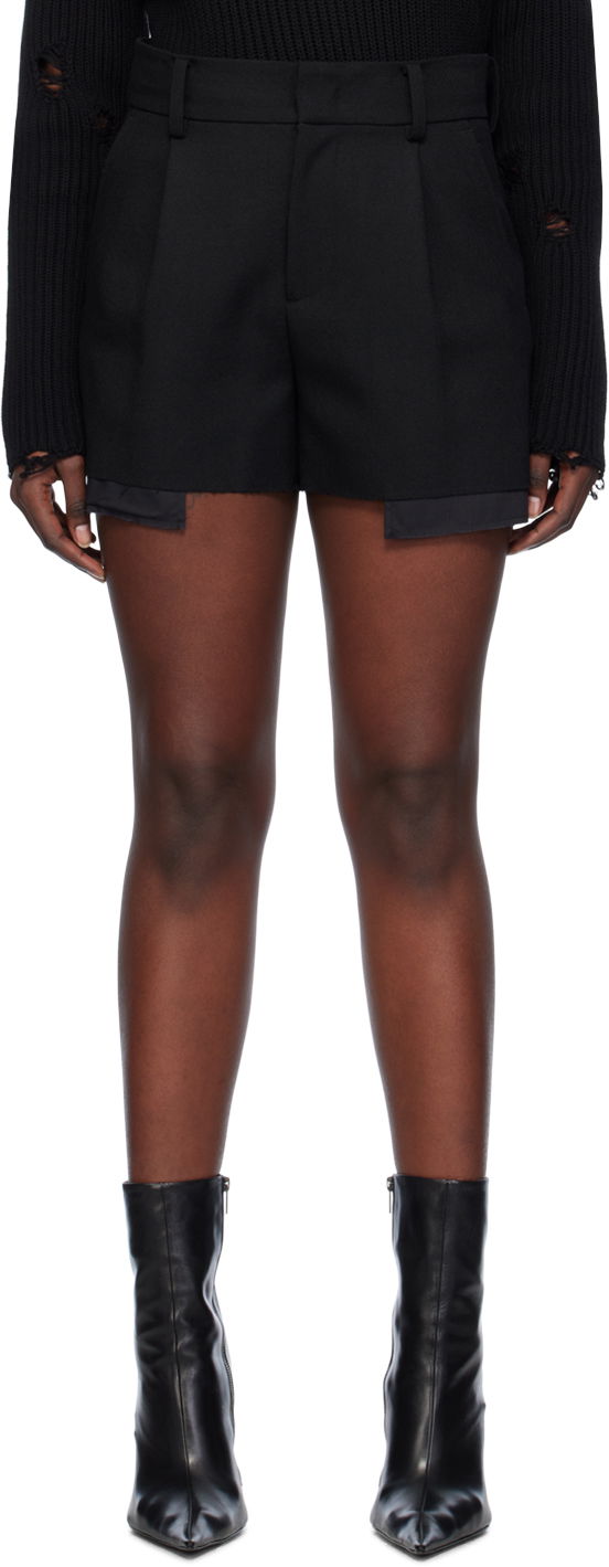 Къси панталони We11done We11done Layered Shorts Черно | WD-PT0-24-201-M-BK, 0
