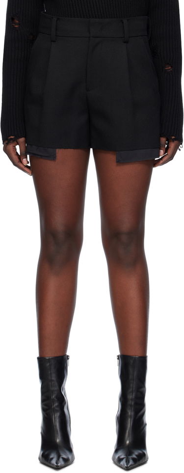 Къси панталони We11done We11done Layered Shorts Черно | WD-PT0-24-201-M-BK, 0