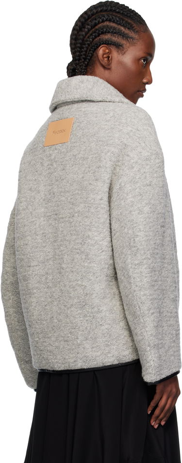 Яке JW Anderson JW Anderson Contrast Trim Casual Jacket Сиво | JK0412-PG1820, 2