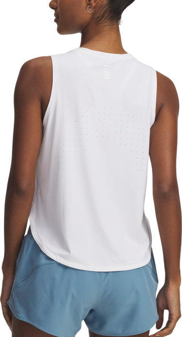 Потник Under Armour Under Armour UA Launch Elite Tank Top Бяло | 1389563-101, 1