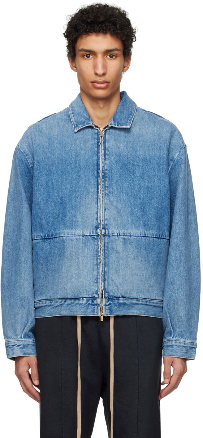 Яке Fear of God Blue 8th Denim Jacket Синьо | FG830-001DNM