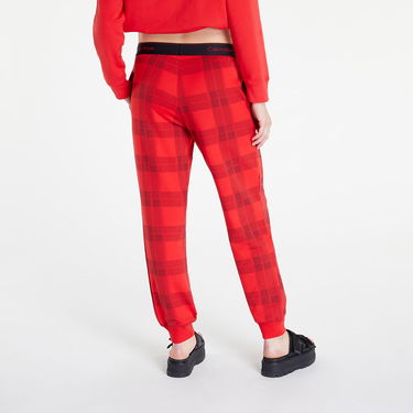 Спортни панталони CALVIN KLEIN Holiday Textured Jogger Червено | QS6954E 5VN, 2