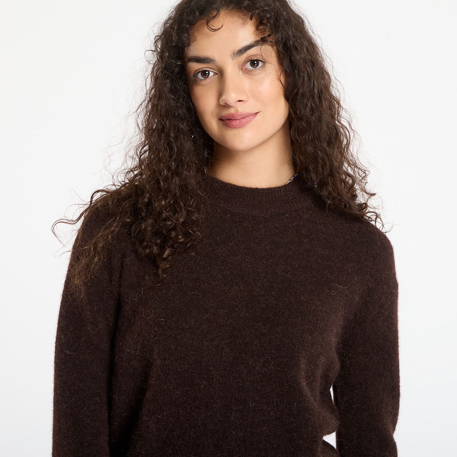 Пуловер Samsoe Samsoe Sweater Anour O-N Кафяво | F18422025_191111TCX, 1