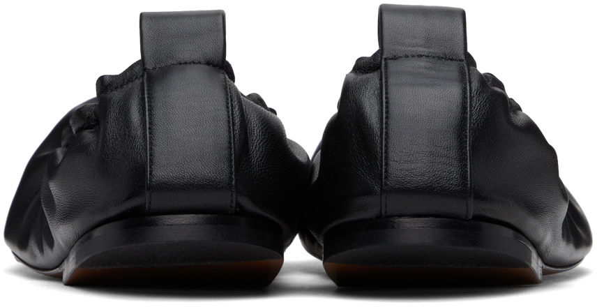 Облекло The Row The Row Glove Leather Flats Черно | F1372-SPN60, 1