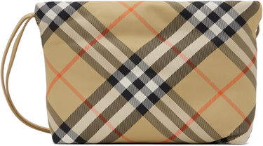 Голяма пазарска чанта Burberry Burberry Kids Check Pouch Бежово | 8096210, 0