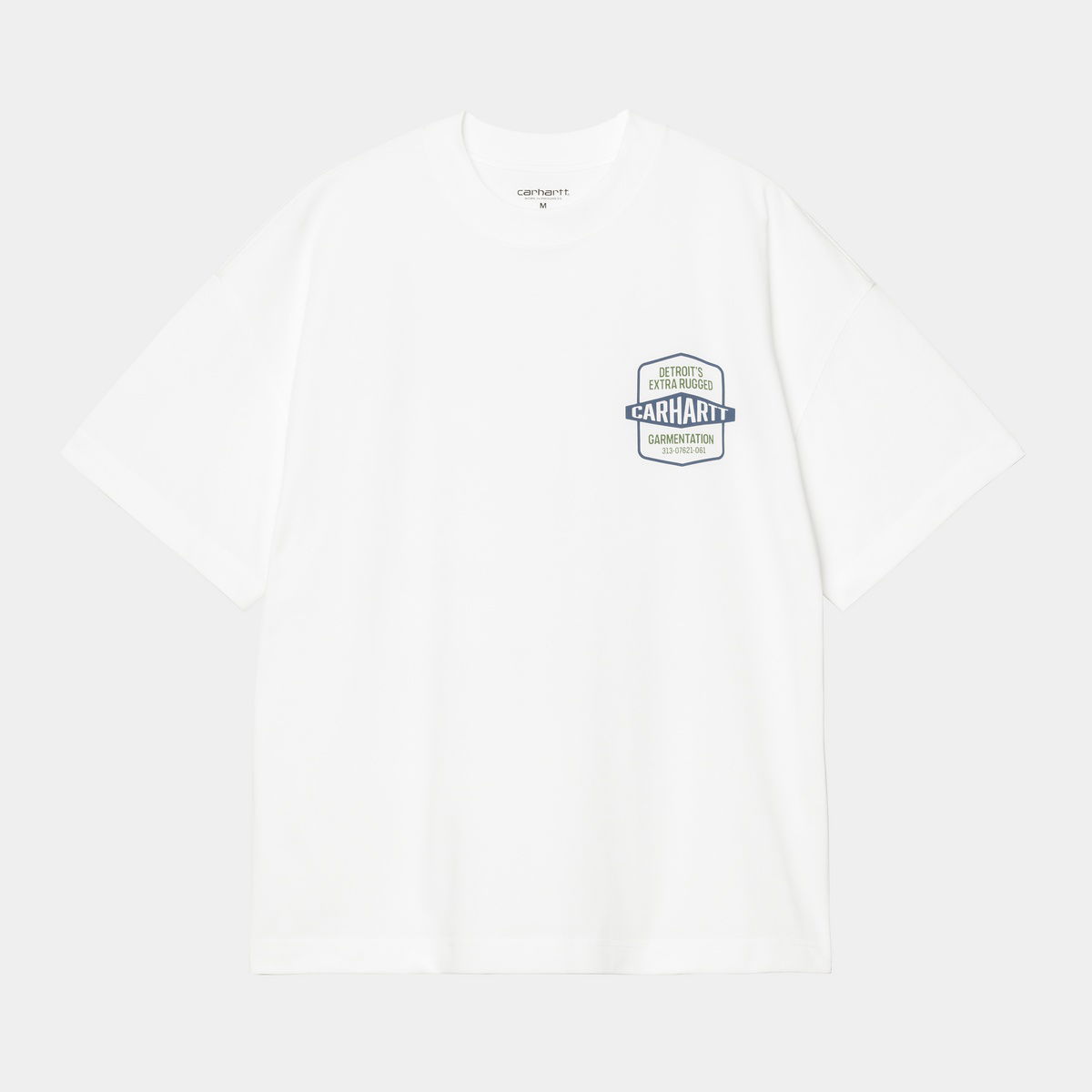 Тениска Carhartt WIP Short Sleeve Networks T-Shirt Бяло | I035624_9, 0